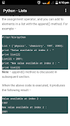 Python - Tutorial Arsenal স্ক্রিনশট 2