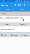 Encryptor - Text & File encryption! স্ক্রিনশট 7