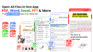 All Document Reader PDF Viewer постер