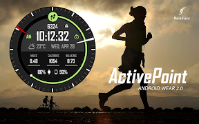 Active Point Watch Face ภาพหน้าจอ 2