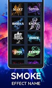 Name Art Smoke Effect-Smoke Effect Name Art 3D screenshot 6