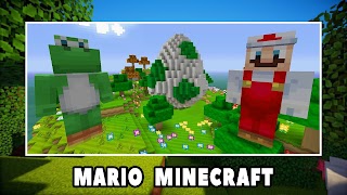 Mario Mod for Minecraft PE 스크린샷 1