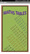 Maths Tables 截圖 4