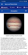 برنامه‌نما Space and Planets Guide عکس از صفحه