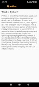 Python Interview Questions captura de pantalla 1