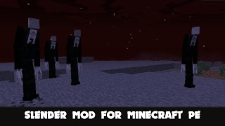 Slender Man Mod for Minecraft 스크린샷 1