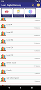 British English Listening syot layar 2