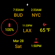 Flower Complication Watch Face تصوير الشاشة 5
