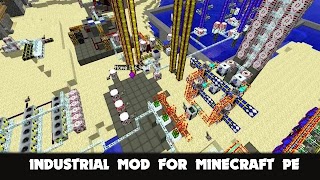 Industrial Mod for Minecraft पोस्टर