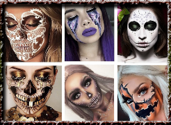 برنامه‌نما Halloween makeup عکس از صفحه