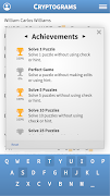 برنامه‌نما Cryptogram · Cryptoquote Game عکس از صفحه