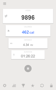 Pedometer syot layar 5