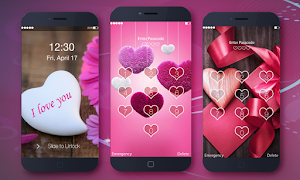 Chrbate Love Lock Screen screenshot 2