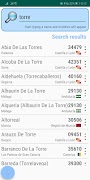Postal Codes Spain 截圖 2