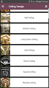 برنامهنما Ceiling Design عکس از صفحه