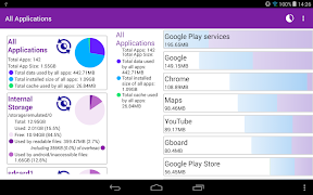 برنامه‌نما Storage Analyser عکس از صفحه