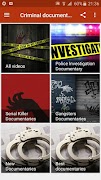 Criminal documentaries 포스터