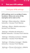 GSM Android APN Setup imagem de tela 2