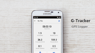 G-Tracker - GPS Logger تصوير الشاشة 1