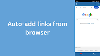 3 Schermata Quick Bookmark Manager