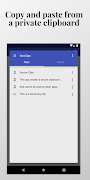 SecureClips Private clipboard syot layar 1