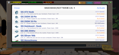 Hacker Online RPG скриншот 1
