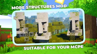 More Structures Mod Minecraft ภาพหน้าจอ 5