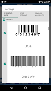 Barcode Scanner and QR Code Reader by LEADTOOLS اسکرین شاٹ 2