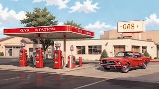 Gas Simulator Pumping Games 3D स्क्रीनशॉट 1