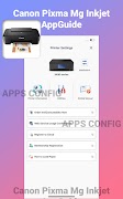 Canon Pixma Mg Inkjet AppGuide スクリーンショット 2