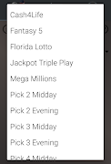 Florida Lottery: Algorithm syot layar 7