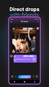 برنامه‌نما Droppy - Friends, Nearby, Meet عکس از صفحه