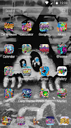 Graffiti Theme تصوير الشاشة 3