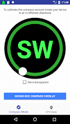 برنامه‌نما Car Compass Overlay عکس از صفحه