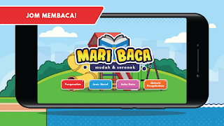 Mari Baca Game Plakat
