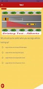 Examen de conduite : Alberta capture d'écran 2