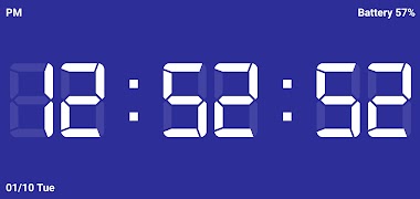 TableClock - Digital Clock تصوير الشاشة 5