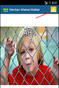 برنامه‌نما Hantan Meme Maker عکس از صفحه