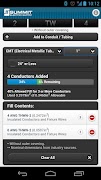 Conduit Fill Tracker تصوير الشاشة 1