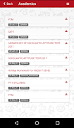 Xcvate School App captura de pantalla 7