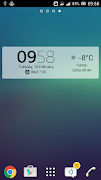 6 Schermata Digital Clock & Weather Widget