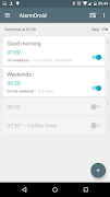 AlarmDroid (alarm clock) poster