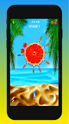 Fruity hit - Throw Knife game plakat