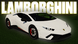 Lamborghini Minecraft Mod poster