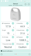 برنامه‌نما Environment Sensor عکس از صفحه