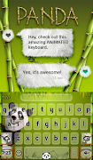Panda Keyboard & Wallpaper screenshot 2