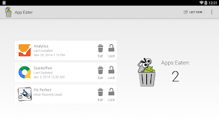 App Eater (Uninstaller) ภาพหน้าจอ 5