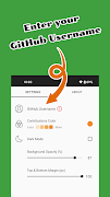 GitHub Widget تصوير الشاشة 4