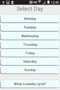 Weekly Workout screenshot 6