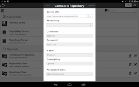 ProjectWise WorkSite syot layar 7